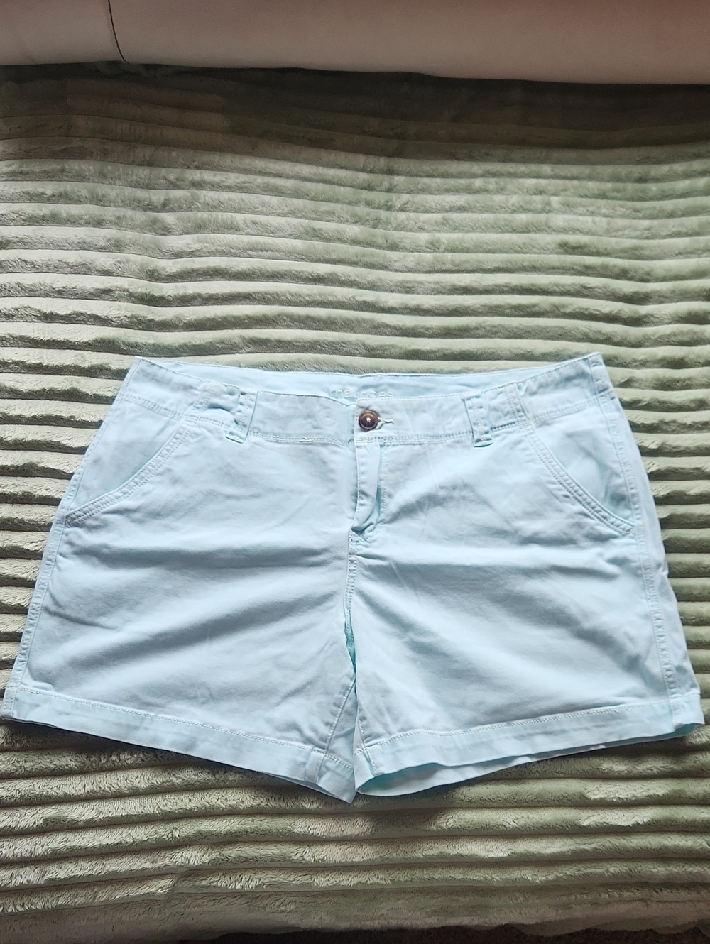 Maurices Pale Blue Bermuda Shorts